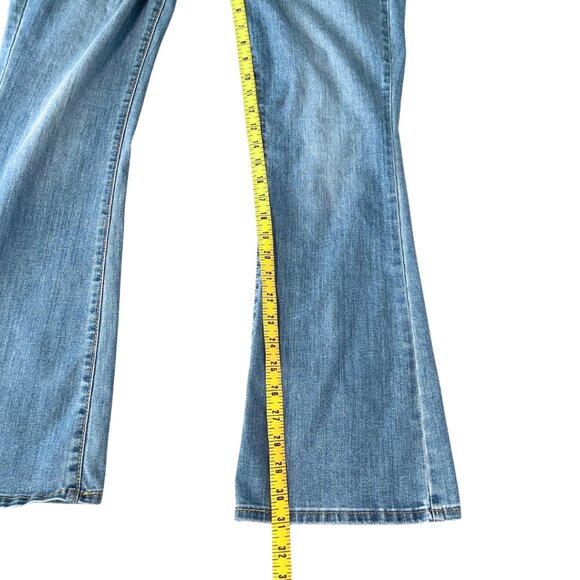 Denizen Levis Jeans Womens 16 33x32 Blue Denim Modern Boot Cut Mid Rise Western - Picture 10 of 10